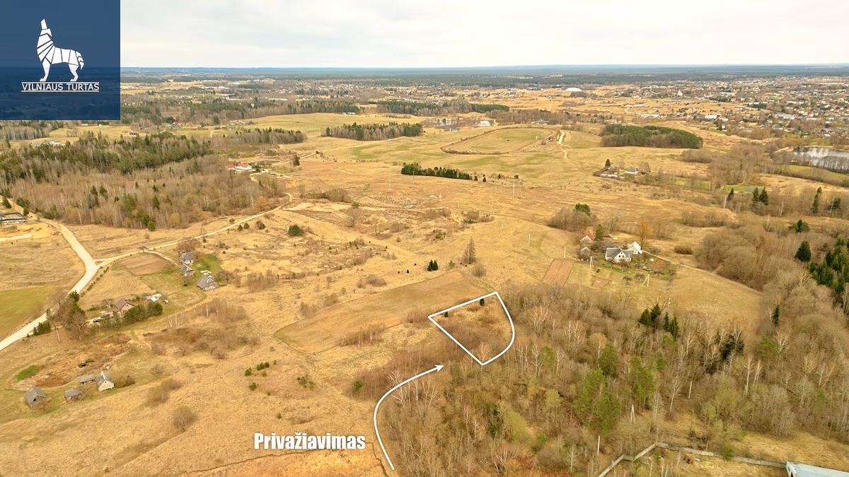 Parduodamas 18.7 a Sklypas Gudelių k.