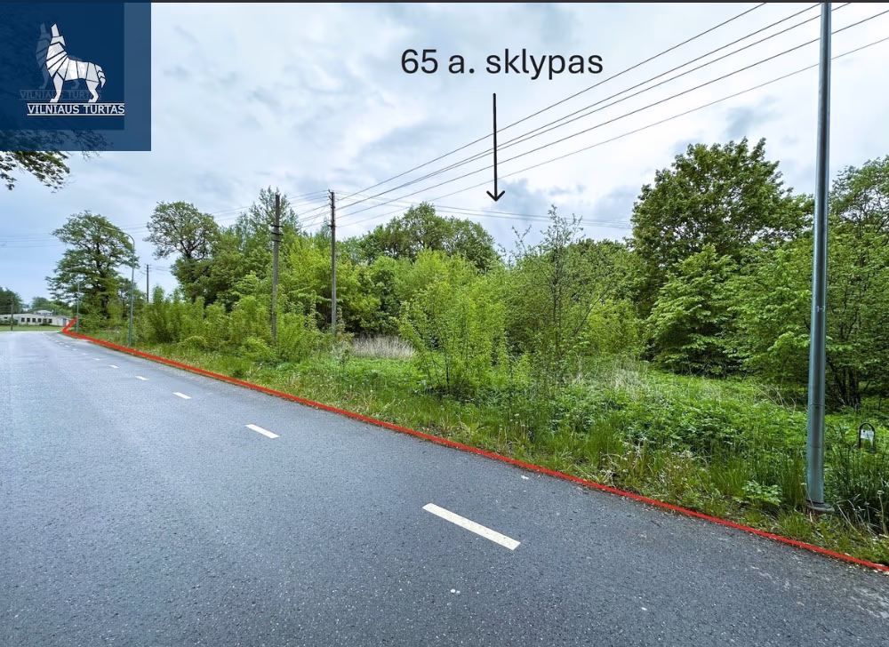 Parduodamas 65 a Sklypas Naujųjų Elmininkų k.