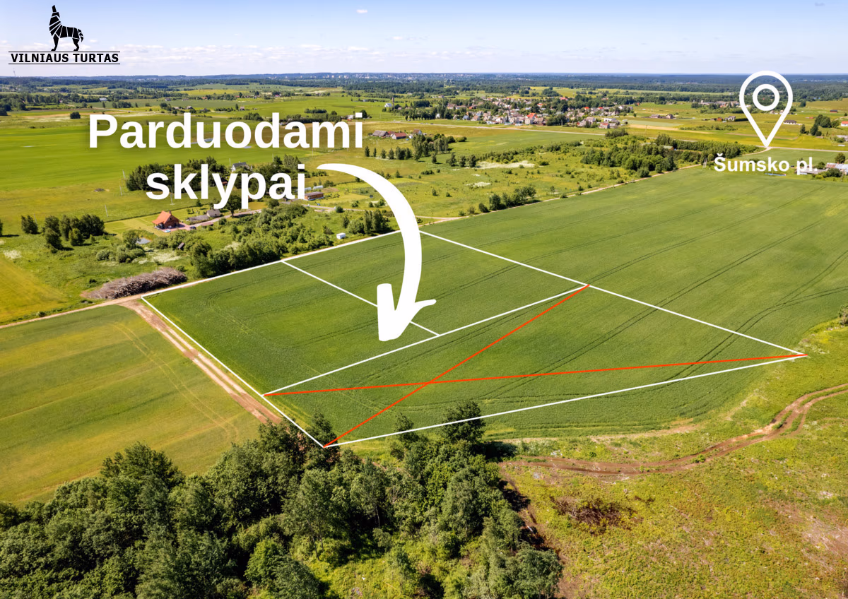 Parduodamas 61.35 a Sklypas Verbuškių k.